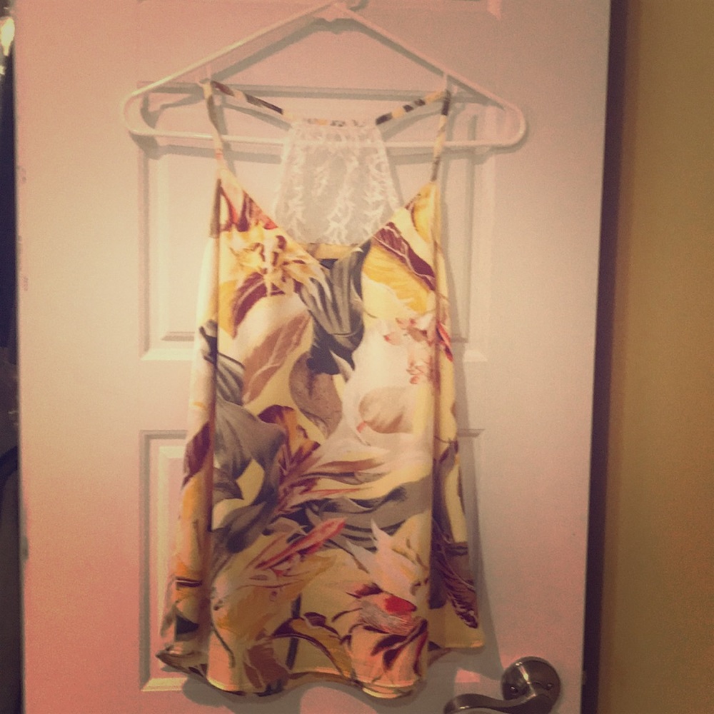 Blouse and wide leg pants